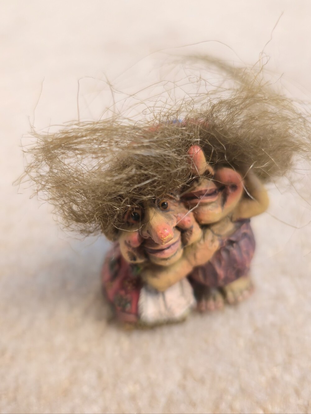 Discontinued vintage NyForm trolls in clean condition with intact hair #049 49
